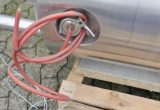 412 liter tank in Acid-proof 316