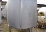 4500 liter tank in Acid-proof 316