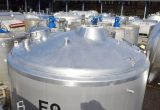 4500 liter tank in Acid-proof 316
