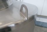 500 liter tank in 304 stainless steel