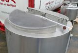500 liter tank in 304 stainless steel
