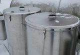 500 liter tank in 304 stainless steel