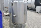 500 liter tank in 304 stainless steel