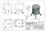 500 liter tank in Acid-proof 316