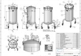 500 liter tank in Acid-proof 316