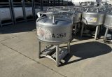 500 liter tank in 304 stainless steel