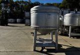 500 liter tank in 304 stainless steel
