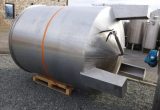 5000 liter tank in 304 stainless steel