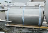 5000 liter tank in 304 stainless steel