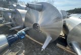 5000 liter tank in 304 stainless steel