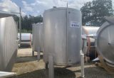 5000 liter tank in 304 stainless steel