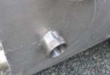 5000 liter tank in 304 stainless steel