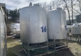 5000 liter tank in 304 stainless steel