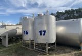 5000 liter tank in 304 stainless steel