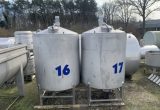 5000 liter tank in 304 stainless steel