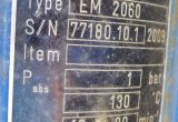 5000 liter tank in Acid-proof 316