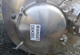 5000 liter tank in Acid-proof 316
