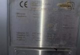 5000 liter tank in Acid-proof 316