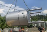 5000 liter tank in Acid-proof 316
