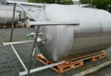 5000 liter tank in Acid-proof 316