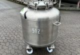 524 liter tank in Acid-proof 316