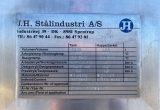 5570 liter tank in Acid-proof 316