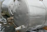5700 liter tank in Acid-proof 316