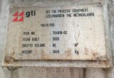 60000 liter tank in Acid-proof 316