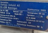 630 liter tank in Acid-proof 316