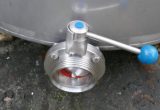 650 liter tank in 304 stainless steel