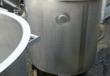 650 liter tank in 304 stainless steel