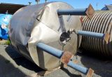 6500 liter tank in Acid-proof 316