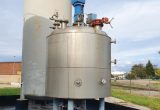 6500 liter tank in Acid-proof 316