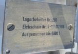 6800 liters tank in Stainless 304