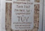 6800 liter tank in Acid-proof 316