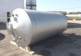 7000 liter tank in Acid-proof 316