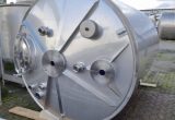 7000 liter tank in Acid-proof 316