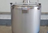 750 liter tank in Acid-proof 316
