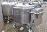 750 liter tank in Acid-proof 316