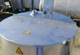 800 liter tank in 304 stainless steel