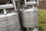 800 liter tank in 304 stainless steel