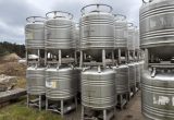 800 liter tank in 304 stainless steel