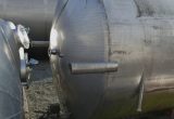 8000 liter tank in Acid-proof 316
