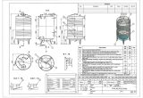 8100 liter tank in Acid-proof 316
