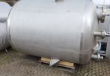 8380 liter tank in Acid-proof 316