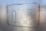 870 liter tank in 304 stainless steel