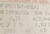 920 liter tank in Acid-proof 316