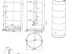 95000 liters tank in Acid-proof 316